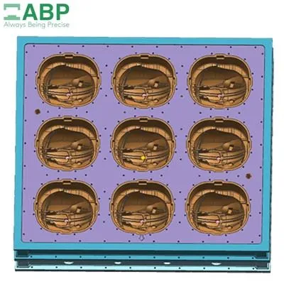 High Precision EPS Helmet Mold, Durable Aluminum Mould For Helmet Foam Production high quality